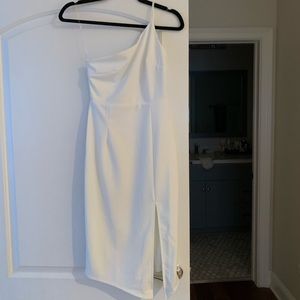 NWT Olia midi white midi dress size small